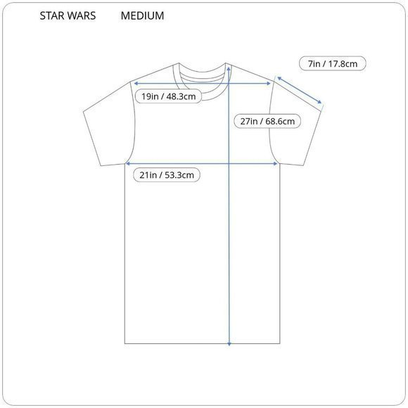 Star Wars True Vintage T-Shirt Grey‎ Medium - Picture 3 of 8